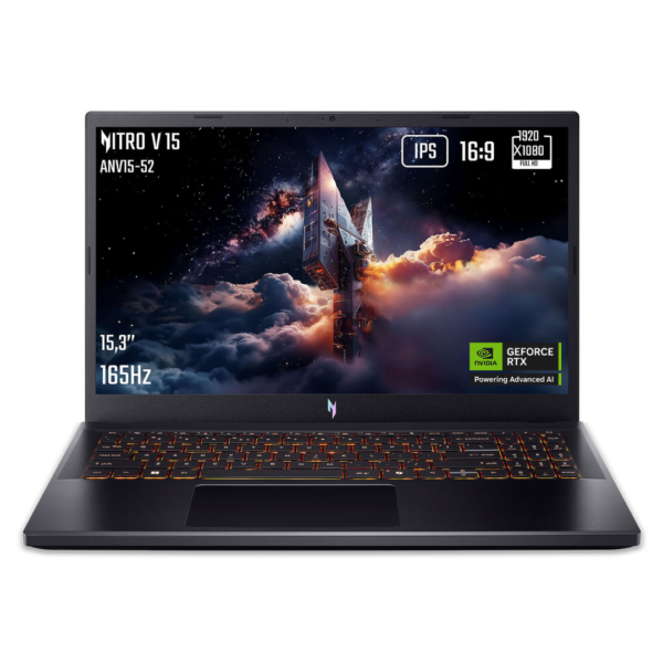 Acer Nitro V 15 ANV15 Core i9 13900HX -  RTX 5060 8GB - 1TB SSD - 32GB RAM