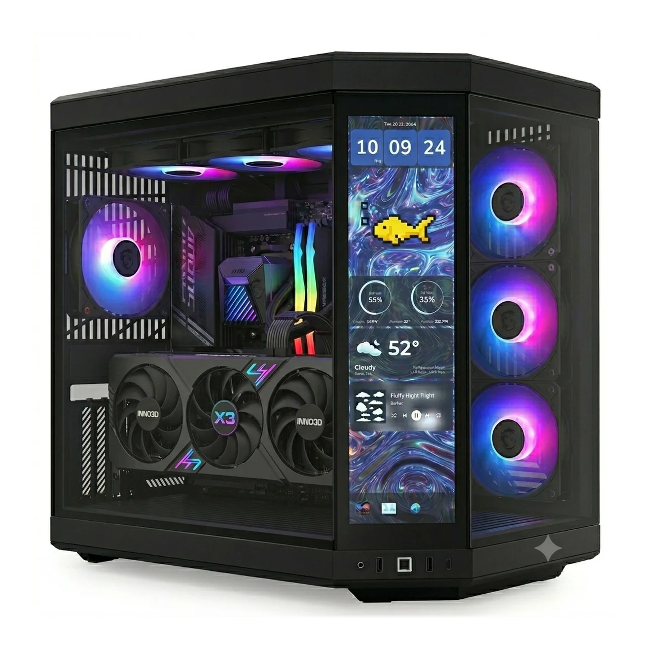 Gaming PC Ryzen 9 9950X3D - RTX 5090 32GB - 32GB DDR5 6000MHz - 2TB Gen5 NVMe