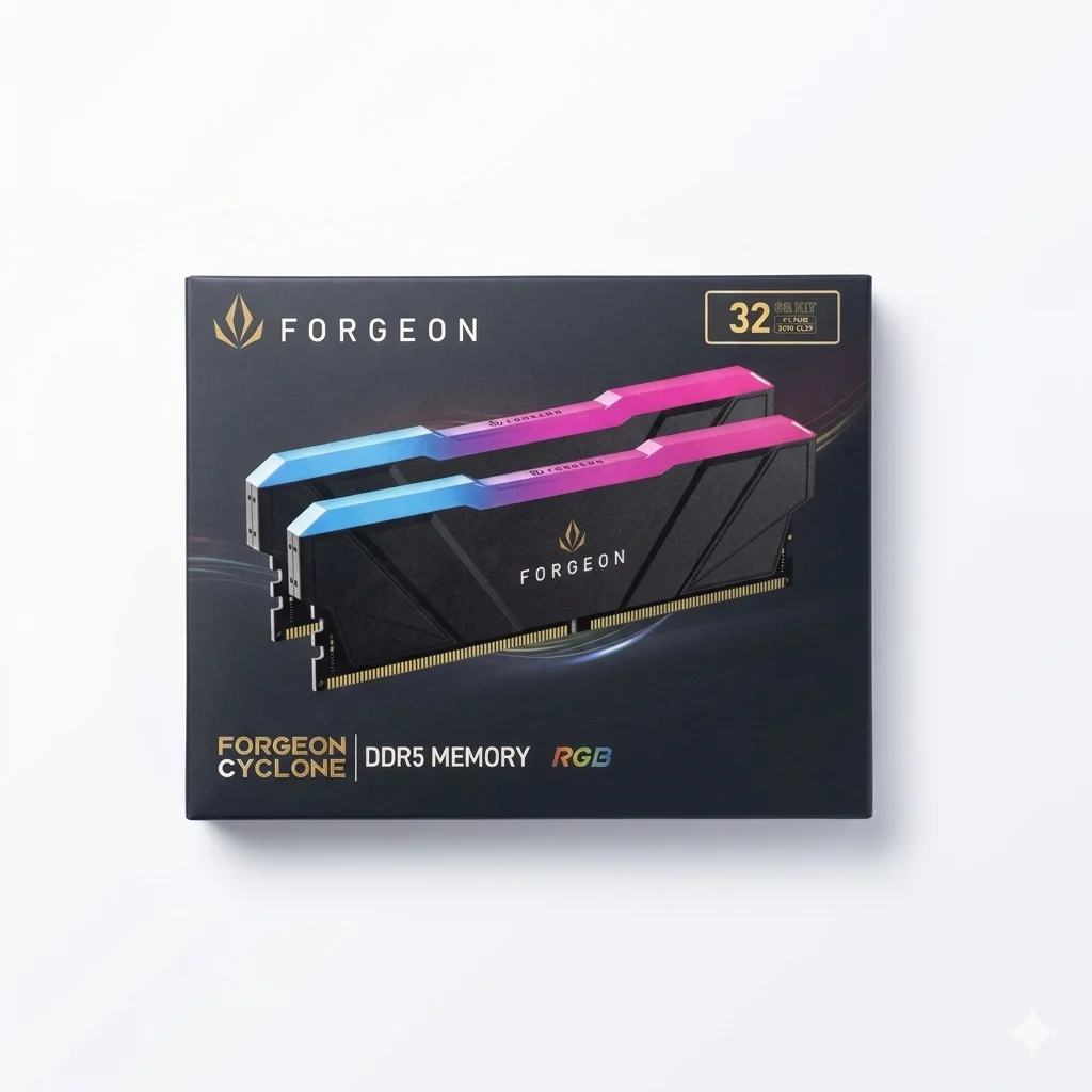 FORGEON CYCLONE RGB 32GB (2x16GB) DDR5 6000MHz CL30