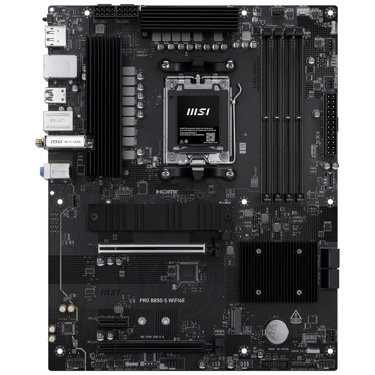 MSI PRO B850-S WIFI6E - Image 2