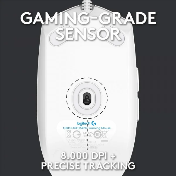 Logitech G102 (Blanc) - Image 3