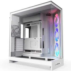 NZXT H9 Flow RGB (2025) Blanc